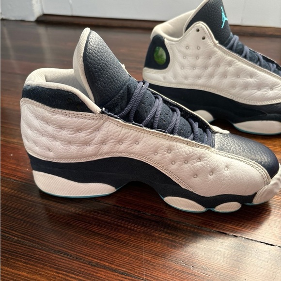 Nike Jordan 13 Retro White Obsidian Powder Blue size 6.5Y - Picture 9 of 12